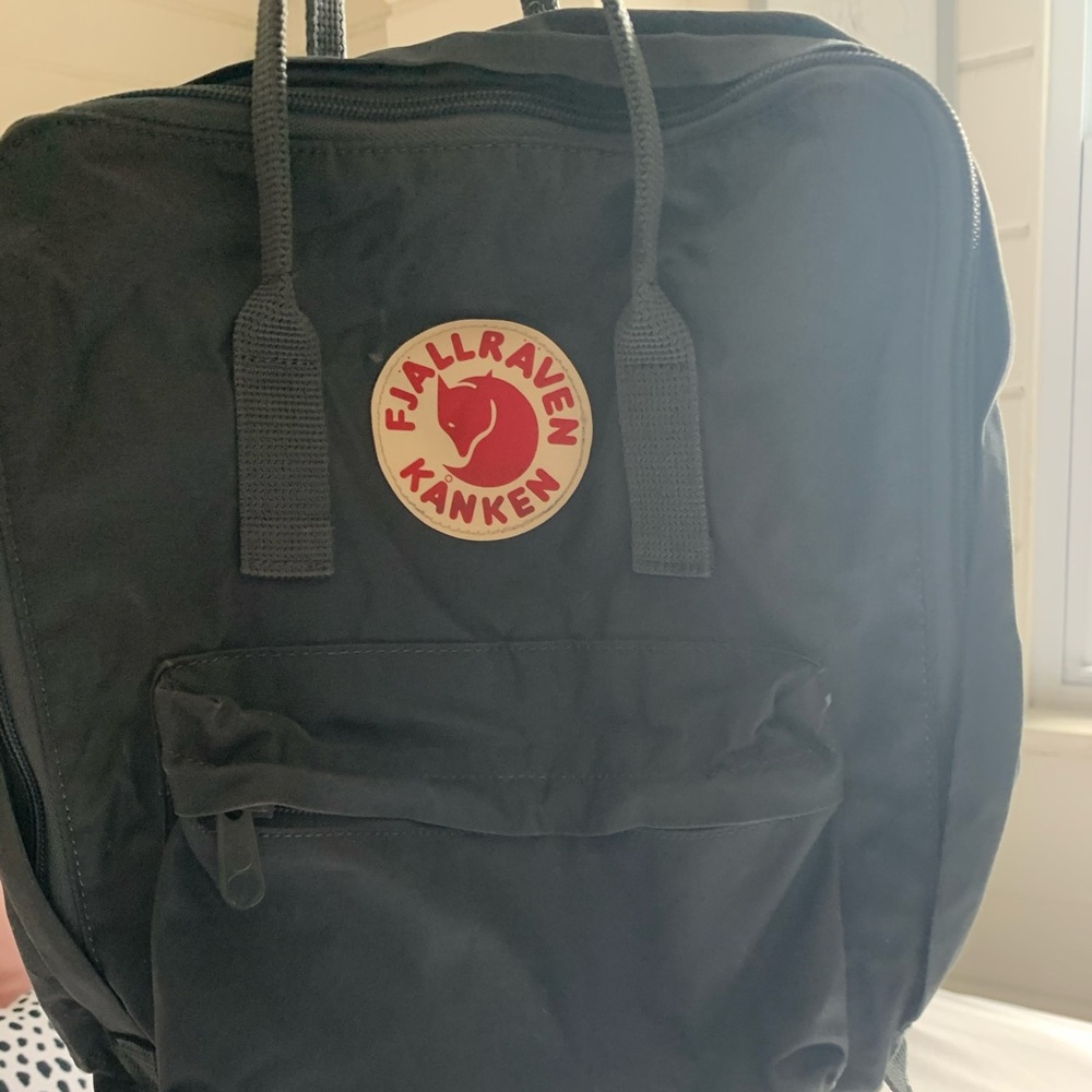 Fjallraven Gray Medium Backpack